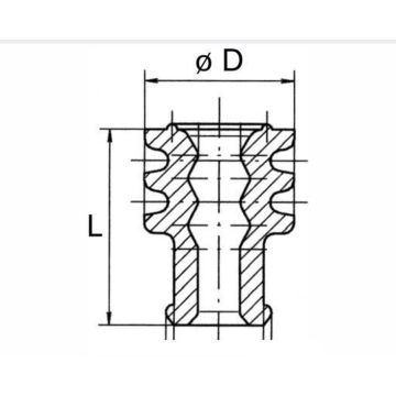 Einzel-Leiter-Abdichtung blau 5.5-5.8, 0.35 - 1,0 mm²