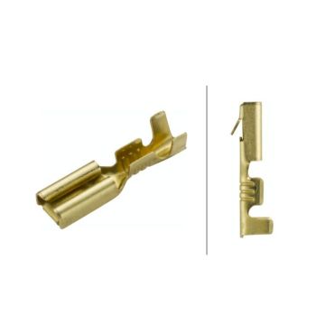 Flachsteckhülsen 0.5 - 1.0 mm², B: 2.8 x 0.8mm