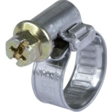 Collier de serrage Ø   40 - 60, largeur 9mm