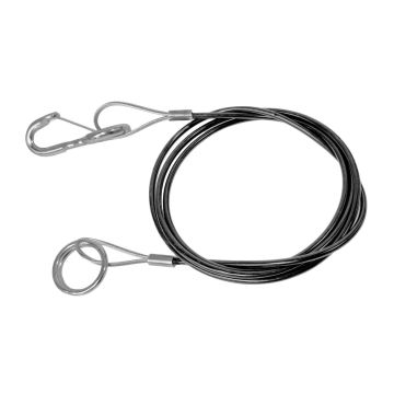 Abreissseil 1500mm Federhaken / Ring