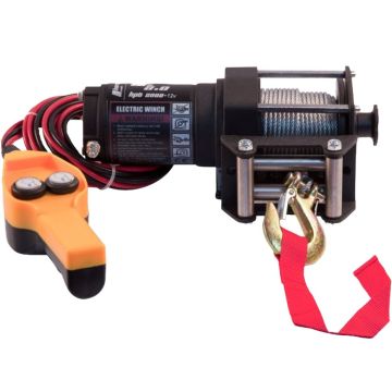 Elektroseilwinde 12V   907kg  Zugkraft