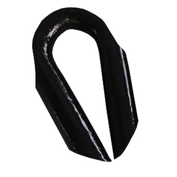 Rohr Kausche für 8mm Seil