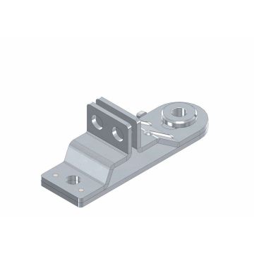 Poignée capot pour levier 25 x 8mm zingué