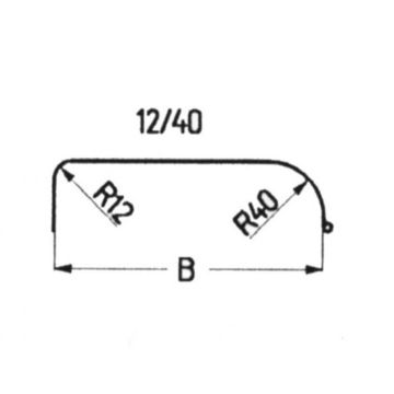 Garde boue 1-essieu tôle fine HM2613/12