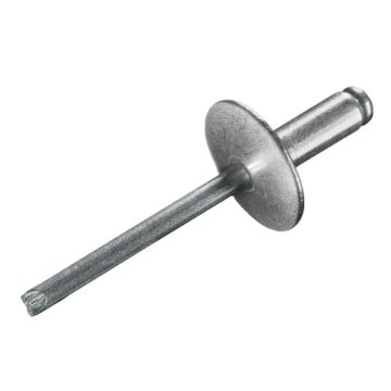 Blindniete Alu/Stahl 4.8 x 14 Grosskopf Ø 14