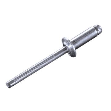 Blindniete Inox/Inox 4.8 x 16.0 Flachrundkopf, gerillt