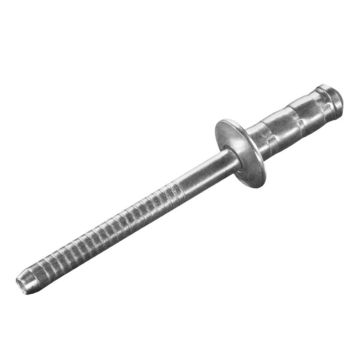 Mehrbereichsblindniete Inox/lnox 4.8 x 15.0 Flachrundkopf