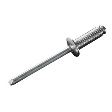 Blindniete Alu/Stahl 4.8 x 10.0 Flachrundkopf gerillt