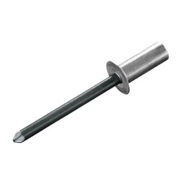 Dicht-Becherblindniete Alu/Stahl 4.0 x   8.0 Flachrundkopf
