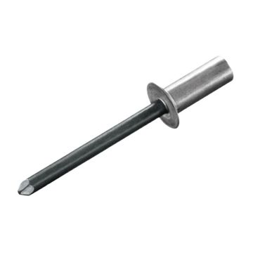 Dicht-Becherblindniete Alu/Stahl 4.8 x 18.0 Flachrundkopf