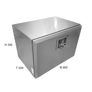 Coffre à outils l 500 × p 240 × h 340 mm