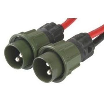 Versorgungskabel 2 x 35 mm² mit 2 Nato - Steckern  24V 51276129