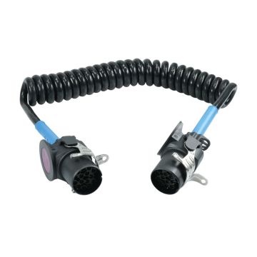 Câble spiralé 15 pôles 24V , longueur 3.5m