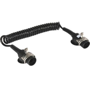 Câble spiralé ABS 24V 5 pôles longueur 4m Ø intérieur 29mm