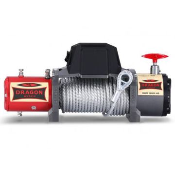 Treuil électrique 12V 5443kg force de traction