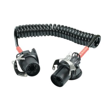 ABS/EBS-Spiralkabel 7-pol  24V , Arbeitslänge 3.5m 5210