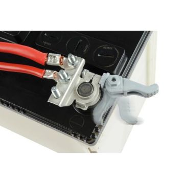 Cosse de batterie en laiton - 3 connecteurs Quick Lock