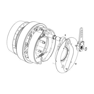 Bremsbackensatz Monroc 400x80D