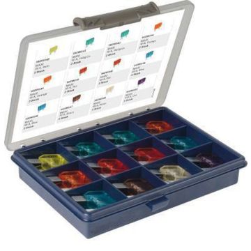 Flachstecksicherungs Set MAXI   (Box)