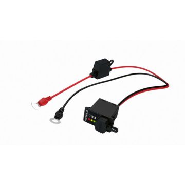 CTEK Connecteur de charge LED encastré avec cosse annulaire