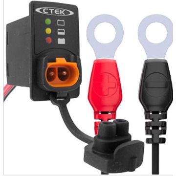 CTEK Connecteur de charge LED encastré avec cosse annulaire