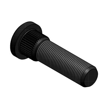 Radbolzen M18x1.5, L=69mm Ø riffel 21.5