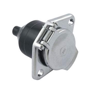 Steckdose 7-pol Alu, EURO- N, 24V  Typ N31 5809