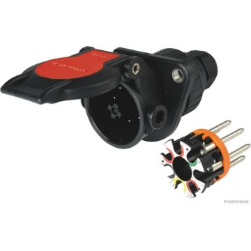 Steckdose 7-pol ABS/EBS 24V  z. schrauben