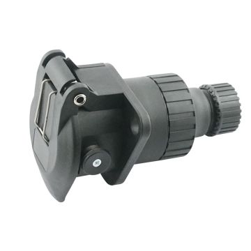 Steckdose 7-pol (2) ABS/EBS 24V  z. schrauben