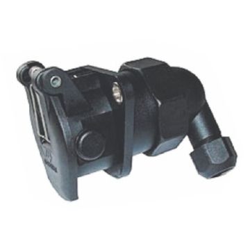 Steckdose 15-pol  24V, 90° abgewinkelt Menbers