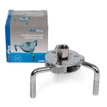 Filtre à huile clé 3/8", 70-120mm