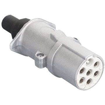 Stecker 7-pol Alu, EURO- S  24V Typ S