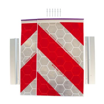 Jeu de drapeaux d'avertissement, ECE pour ponts élévateurs gauche + droite