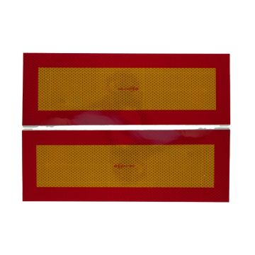 ECE 70-01 Set de panneaux en alu pour remorques. 565 x 196mm