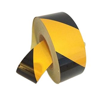 Markierungsklebeband gelb/schwarz 50mm x 10m