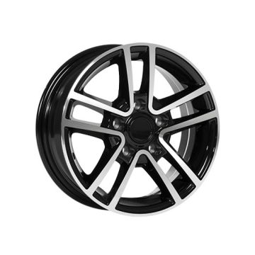 Felge  5.50Jx14   67/112/5  ET 30 schwarz bicolore