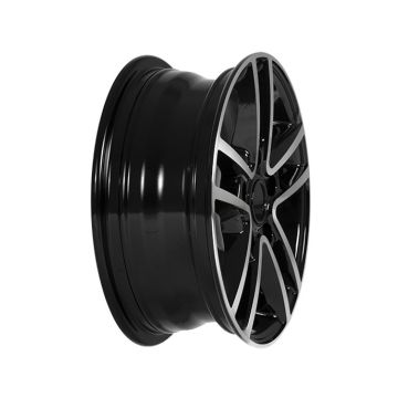 Felge  5.50Jx14   67/112/5  ET 30 schwarz bicolore