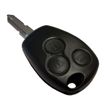 Schlüsselgehäuse mit 3 Tasten & Schlüsselrohling