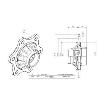 Moyeu ADR                   LA     MA