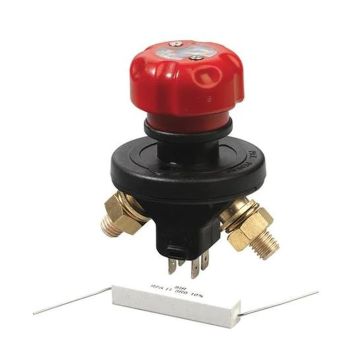 Interrupteur d'urgence - arrêt 150A et cont. supplém. 12-24V