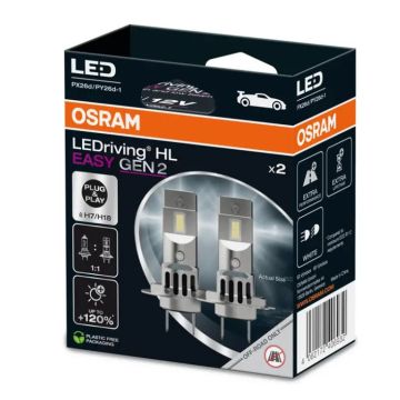 LED-Set H7/H18 Osram         à 2 Stk 64210DWES