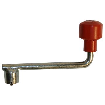 Manivelle AL-KO, trou D:17mm L: 140mm