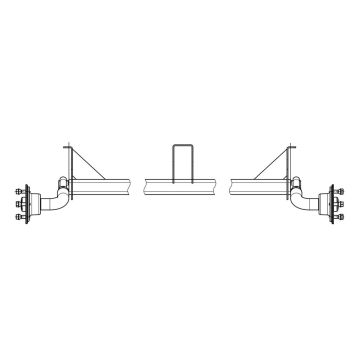 GFA UBR 750kg A: 1237mm, C: 1565mm