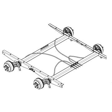 GFA 2700kg, A: 1300mm, C: 1800mm Tandem 6A9699001