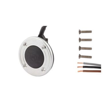 Interrupteur à pied Hella neutre noir 24V