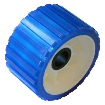 Galet de slip 5" de polyvinyl bleu 6X1067021