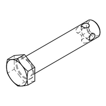 Spannschraube KNOTT M16x1.5x80 SW24