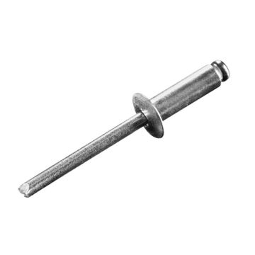 Blindniete Alu/Inox 6.0 x 10.0 Flachrundkopf