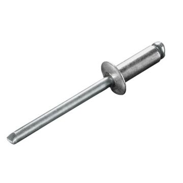 Blindniete Alu/Stahl 4.0 x 10.0 Flachrundkopf
