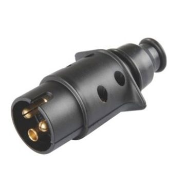 Stecker 3-pol Kunststoff